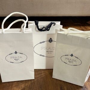 Prada Shopping Bags